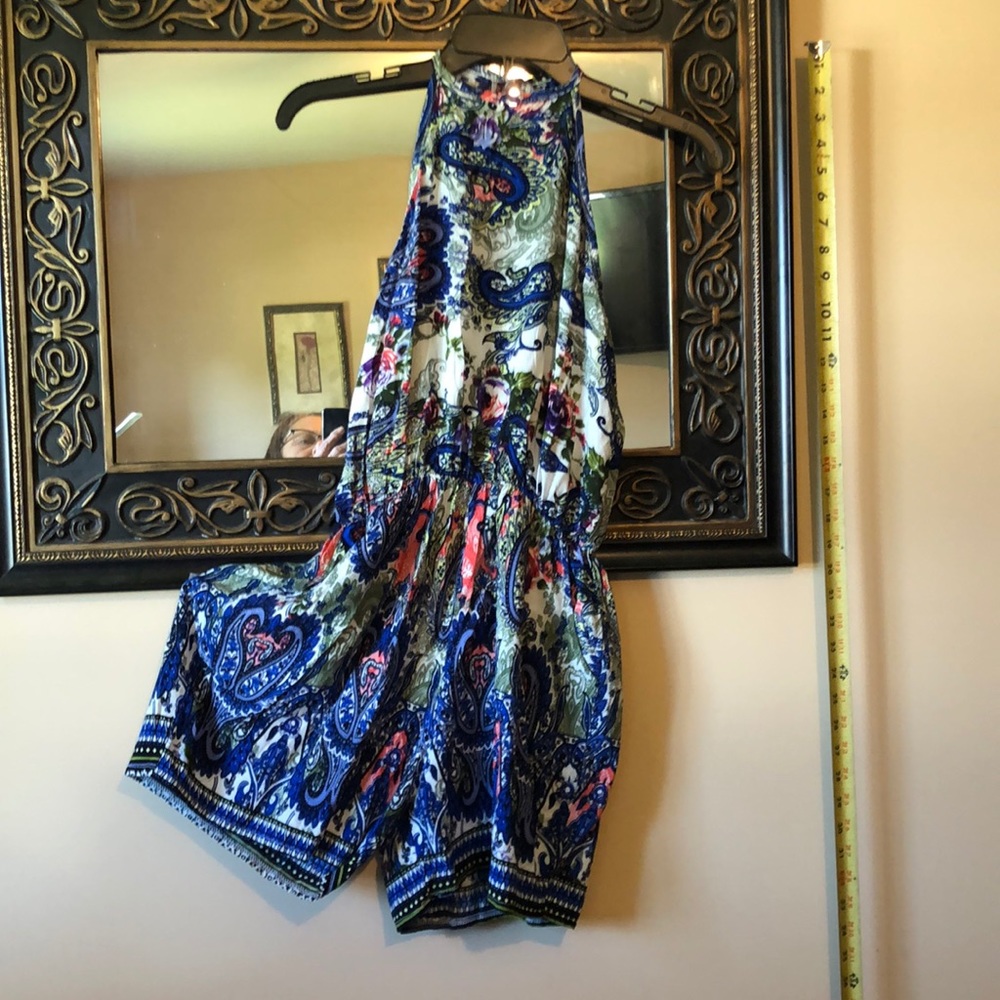 ✨Blue Paisley Romper (Junior)✨